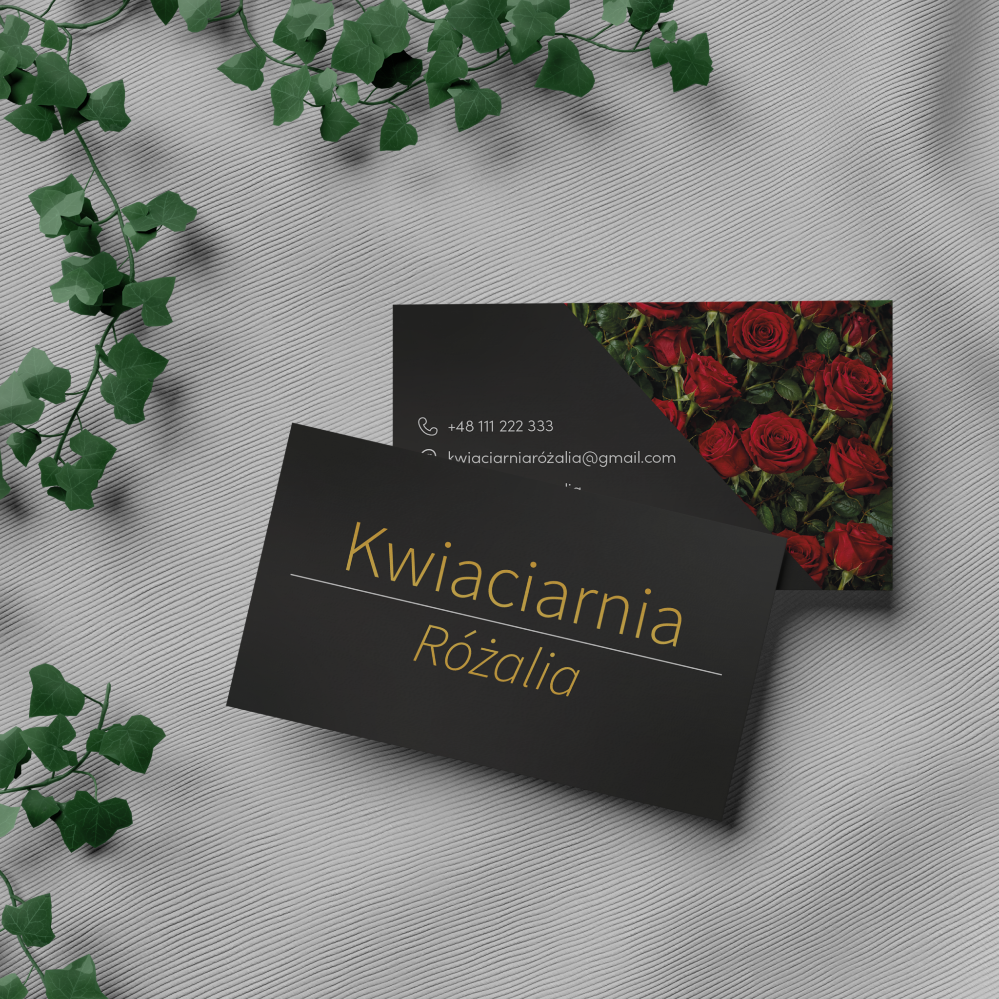 wizytÓwka dla kwiaciarni
